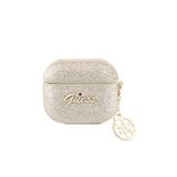 Airpods 3. Nesil Uyumlu Kilif Guess Glitter 4G Charm Exclusive Tasarim