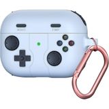 Airpods 4 Kılıf Cartoon Figürlü Silikon Oyun Konsolu Tasarımlı Xbox - Mavi