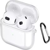 Airpods 4 Kılıf Silikon Kulaklık Koruyucu Yumuşak Kılıf - Şeffaf