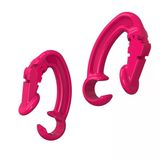 Airpods Heptekiletişim Earhook Kulaklık Tutucu Aparat - Pembe Koyu
