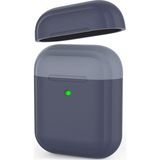 AirPods Kılıf Koruyucu Case 2MM Silikon Yedek Kapak Hediyeli PT88-Z - Lacivert