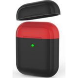 AirPods Kılıf Koruyucu Case 2MM Silikon Yedek Kapak Hediyeli PT88-Z - Siyah