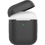 AirPods Kılıf Silikon Case Koruyucu PT02-F - Siyah