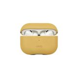 Airpods Pro 2 (2.Nesil) Kılıf Lyden Ds Serisi Vegan Deri Kaplama Kablosuz Şarj Destekli Uyumlu Yellow Grey