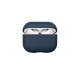 Airpods Pro 2 (2.Nesil) Kılıf Terra Serisi Hakiki Deri Kablosuz Şarj Destekli Koruma Blue
