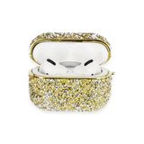Airpods Pro 2 (2.nesil) Luz Taşlı Kılıf - Gold