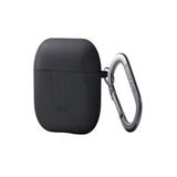 Airpods Pro 2 (2.Nesil) Uyumlu Kılıf Nexo Serisi Çift Katmanlı Hibrit Koruma Kablosuz Şarj Destekli Dim Gray