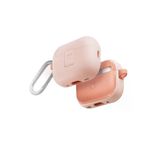 Airpods Pro 2 (2.Nesil)Uyumlu Kılıf Clyde Serisi Manyetik Kapak Tasarımı Kablosuz Şarj Desteği Pink