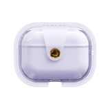 Airpods Pro 2 Uyumlu Zore Airbag 33 Darbelere Karşı Dayanıklı Magnetik Kılıf - Mor