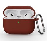 Airpods Pro 3 Uyumlu Kılıf Darbelere Karşı Korunaklı A+Kalite Yumuşak Silikon Kulaklık Kılıfı - Mürdüm
