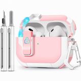 AirPods Pro için Güvenlik Kilidi ile Temizleyici Kitli 2. Nesil Kılıf, Erkekler Kadınlar için Anahtarlıklı Sert AirPod Pro Kılıf Kapak, Apple AirPod Pro 2. / 1. Nesil Kılıf (2023 USB-C/2022/2019)