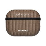 Airpods Pro Kılıf Magsafe Uyumlu Aramid Fiber Youngkit 1500d Kevlar Extreme Wing Serisi Gold