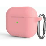 Airpods Pro ve Pro 2 .nesil Uyumlu Sert Silikon Kılıf - Pembe - Airpod Pro -Pro 2