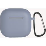 Airpods Uyumlu 4 Zore Standart Silikon Kılıf-lavendery Gray