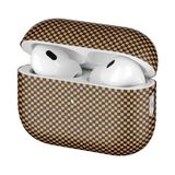 Airpods Uyumlu Pro 2 Zore Airbag 43 600D Karbon Fiber Kulaklık Kılıfı-Gold - Şeffaf