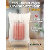 Airpropack 24X30 cm 50 Adet Havalı Kargo Poşeti Airbag/airbed/airpack/airpak Ambalaj Uyumlu
