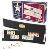 Airstar Star Plastik Oval Okey Takımı Koyu Renk