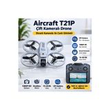 Aırstorr Aircraft T21P Drone Çift Kamera 1080P HD Ekranlı Kumanda Brushless Motor 20dk Uçuş FPV