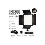 Aırstorr LED300 Profesyonel Video Işığı Fotoğraf ve Video Çekim LED Paneli Ayarlanabilir Parlaklık Telefon Kamera Uyumlu Canlı Yayın Vlog Aydınlatma Lambası