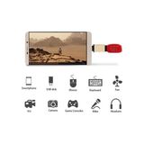 Airstorr Type-C To USB 3.1 Otg - Çevirici Gri-Siyah-Pembe-Kırmızı