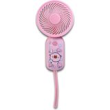 Airstorr YS906 Mini Şarj Edilebilir Kişisel Fan Güçlü Hava Akışı Pembe Taşınabilinir Mini Vantilatör