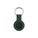 Airtag Anahtarlıklı Silikon Kılıf A010 Darbeye Dayanıklı Kaybolmaya Karşı Tam Koruma Kolay Tak Çıkar Airtag ile Uyumlu Koruyucu Anahtarlık Haki 4'lü Paket - 001-Renkli