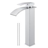 Airuida Uzun Banyo Gemi Bataryası Krom Lehçe Şelale Banyo Tek Kolu Tek Delik Güverte Dağı Kase Mikser Dokunun Büyük Şelale Borulu Bar Lavabo Bataryası Lavabo Vanity