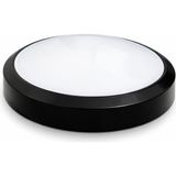 Airvolt 20W Ledli Glop Armatür 6500K 2000LÜMEN Gold - Krom - Beyaz - Siyah - SİYAH - Beyaz-6500K