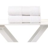 Airycot Beyaz 70X150 2'li Set Banyo Havlusu - 70 x 150 cm