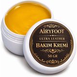 Airyfoot 50 gr Doğal Deri Besleyici Bakım Kremi Su İtici ve Koruyucu Özelliklerle Çok Amaçlı Kullanım