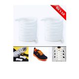 AiryFooT Ayakkabı Bağcığı 150 Cm Yassı Spor Ayakkabı Bağcığı Beyaz 1 Çift