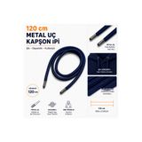 AiryFooT Eşofman ve Kapşon İpi Metal Uç Hoodie Sweatshirt Bağcığı ( Lacivert ) 1 Adet