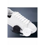 AiryFooT Extra Geniş Yassı Spor Bağcık Ayakkabı Bağcığı, Spor, Converse Ayakkabı Bağcığı Mcqueen 120cm Beyaz