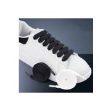 AiryFooT Extra Geniş Yassı Spor Bağcık Ayakkabı Bağcığı, Spor, Converse Ayakkabı Bağcığı Mcqueen 120cm Siyah
