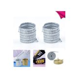AiryFooT Parlak Sim Gümüş Renkli Parlak Ayakkabı Bağcığı 120 Cm