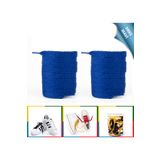 AiryFooT Spor Ayakkabı Bağcığı Nike, Adidas Skechers, Converse Ayakkabı Bağcık 120 Cm 1 Çift Saks Mavi