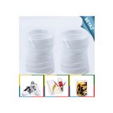 AiryFooT Spor Ayakkabı Bağcığı Uyumlu Nike, Adidas Skechers, Converse Ayakkabı Bağcık 120 Cm 1 Çift Beyaz