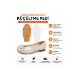 AiryFooT Taban Astarlı EVA Kaplı Ayakkabı Küçültme Pedi Yarım Numara Daraltıcı Konfor Pedi 2 Çift