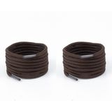 Airyfoot Yuvarlak Bot ve Ayakkabı Bağcığı 150 cm ( Kahve ) - Kahverengi