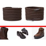 Airyfoot Yuvarlak Spor, Bot Ayakkabı Bağcığı 120 cm - Kahverengi