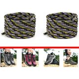 Airyfoot Yuvarlak Spor, Bot Ayakkabı Bağcığı Outdoor 120 cm - Çok Renkli