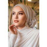 Aişe tesettür Gümüş Çağla Hazır Türban