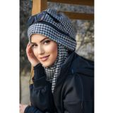 Aişe tesettür Kazayağı Maskeli Bere