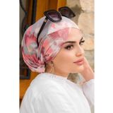 Aişe tesettür Pudra Bahar Çapraz Bone
