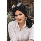 Aişe tesettür Siyah Tokalı Bone Hazır Tesettür Bone Pratik Bone Büzgülü Bone Şal Altı Bone Eşarp Altı Bone renkli