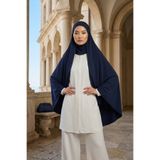 Aisha's Design Boynu Kapatan Ninja Boneli Pratik Penye Şal,PS-59,Lacivert