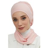Aisha's Design Penye Hazır Türban,HT-96,HT-96 Pudra