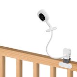 AISVAN Bebek Monitörü Dağı Nanit Pro Akıllı Bebek Monitörü ile Uyumlu & Ayrıca Kameralar için 1/4 Vida Montaj, t 15.7 inç Esnek Uzun Gooseneck ArmBaby Kamera Tutucu Standı Araçlar veya Duvar Hasarı Olmadan