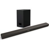 Aiwa HE-1200SW Soundbar 120W RMS Güçlü 2,1 Kanal Kablosuz Subwoofer ile Siyah