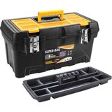 Aiwa Super Bag Metal Kilitli Takım Çantası 19 Inc ASR-5029 Ergonomik Sap ile Atölye ve Ev Kullanımı için Uygun